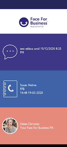 Android application Face For Business screenshort