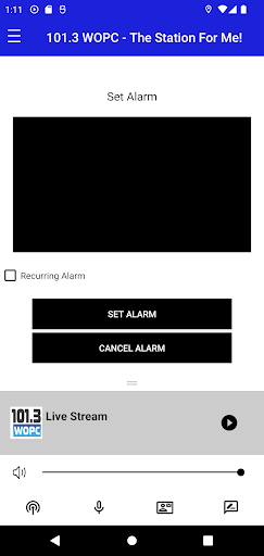 Android application WOPC LIVE screenshort