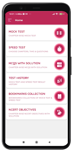 Android application Objective Biology screenshort