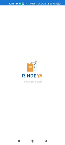 Android application RindeYa screenshort