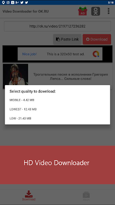 Video downloader for ok.ruのおすすめ画像2