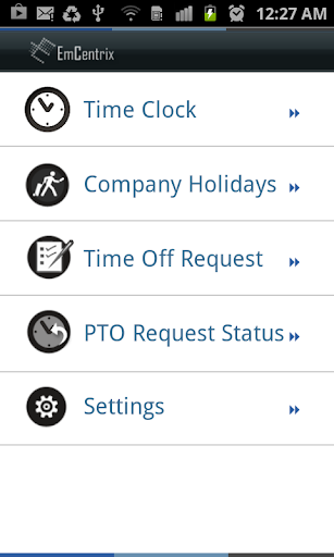 Android application EmCentrix Mobile screenshort