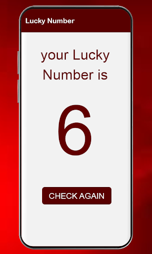 Android application Lucky Number And Lucky Colors screenshort