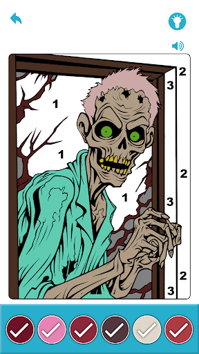 Monsters Color By Number Book Screen 2