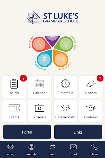 Android application St Luke's Grammar - Dee Why screenshort