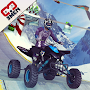 Impossible Snow ATV Bike Stunt