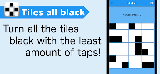 Android application Tiles all black/Brain training screenshort