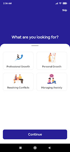 Evolve Professional Growth Screen 2