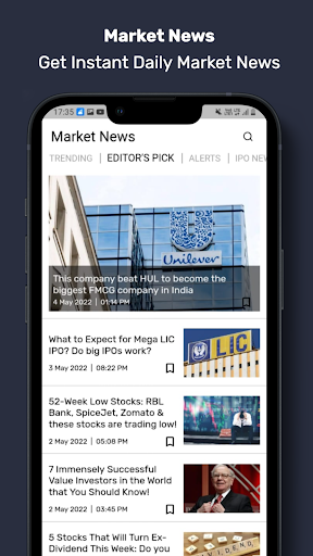 Trade Brains Screener and News