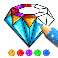 Diamond Coloring and Drawing