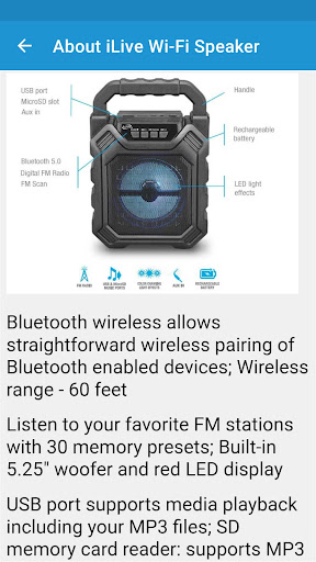 iLive Wi-Fi Speaker Guide Screen 2