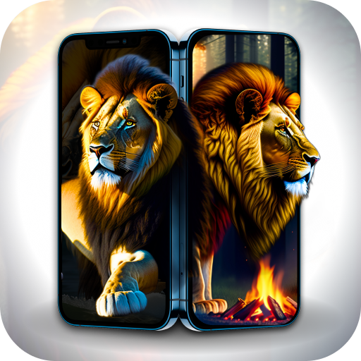 Lion King HD 4K Wallpaper logo