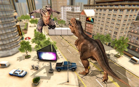 Free Monster Dinosaur Rampage   City Attack 5