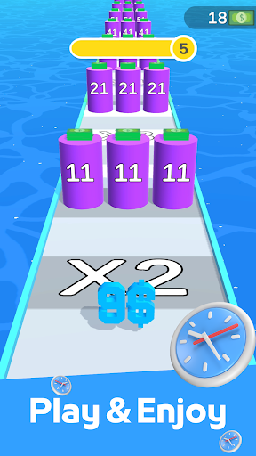 Make Money Game : Money Run 3D Screen 3