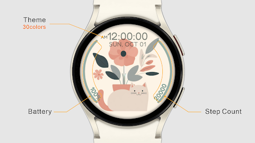 IWF CATS watch face screenshot 1