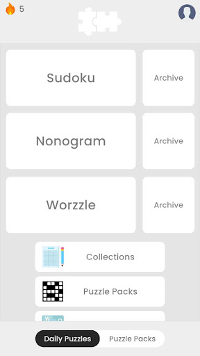 Puzzday – Daily Puzzle Games screenshot 0