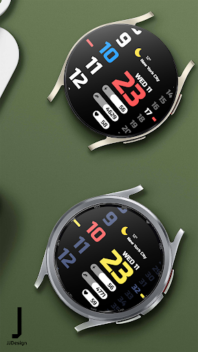 JJ-Digital035 Watch Face screenshot 16