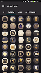 Gold Icons Pro – Cool Icon Pack APK (Paid) 5