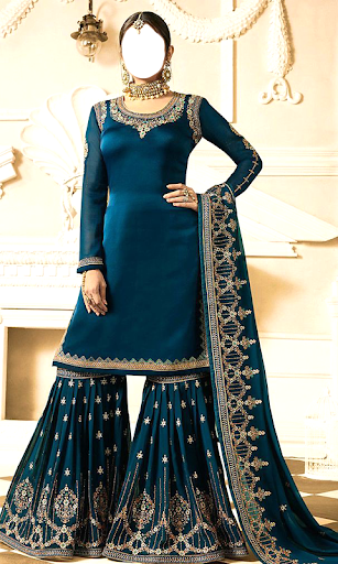 Women Sharara Photo Suits Screen 2