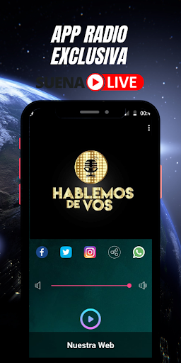 Android application Hablemos de vos Live screenshort