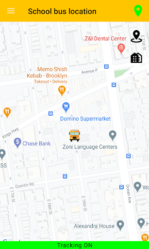 Android application Mira Bus Driver screenshort