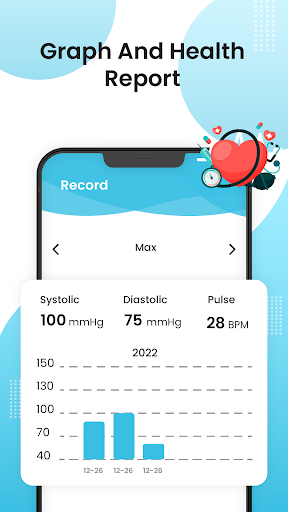 Blood Pressure Tracker Screen 2
