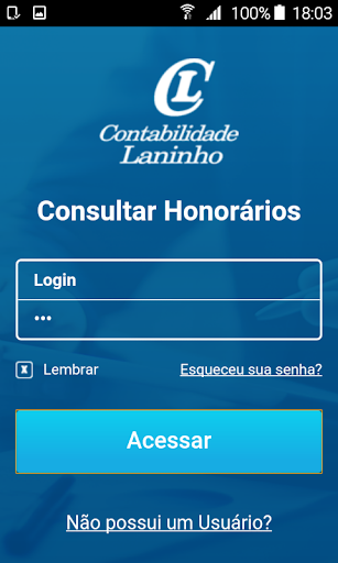 Android application Contabilidade Laninho screenshort