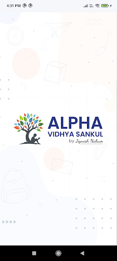 Android application Alpha Vidhya Sankul Junagadh screenshort