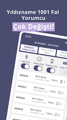 Android application Yıldızname Yorumcu screenshort