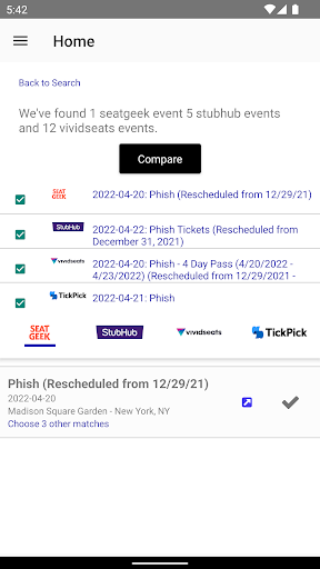 Ticket Loob Screen 3