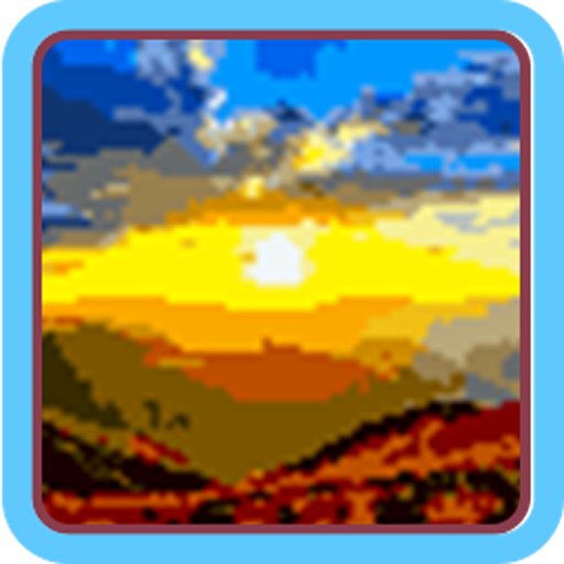 Nature Earth Pixel Art Color