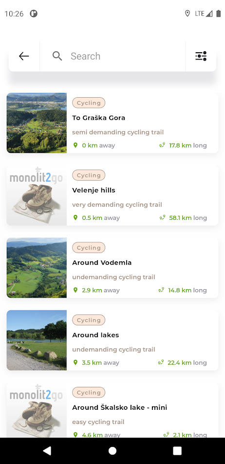 #3. Savinjska2Go (Android) De: Monolit2go dev account