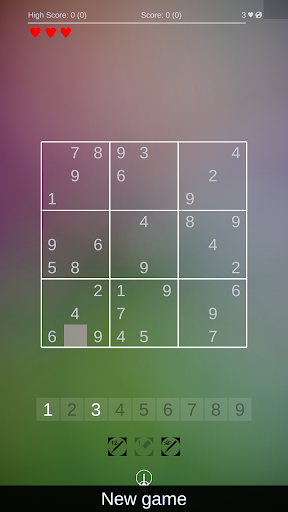 Android application Sudoku Disco screenshort