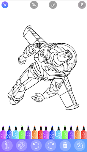 Coloring Lightyear Book