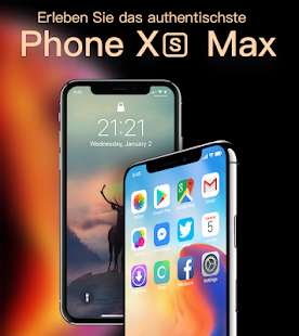 X Launcher Prime | Stilvolles OS Theme Phone X max Screenshot