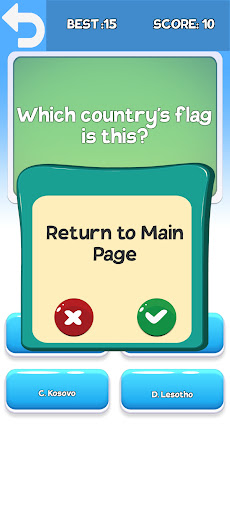 Quiz Game Screen 3