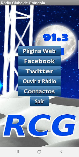 Android application Rádio Clube de Grândola - RCG screenshort