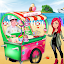 Ice Cream Beach Cart: Ice Popsicle Shop Games