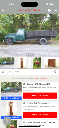 Rann Auctions Screenshot 2 - AppWisp.com