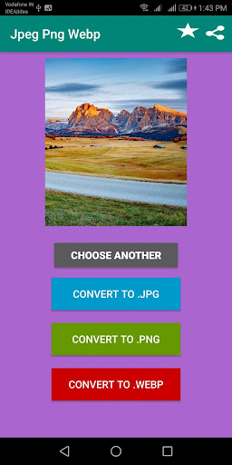 Jpg<>Png<>Webp - Image Convert Screen 2