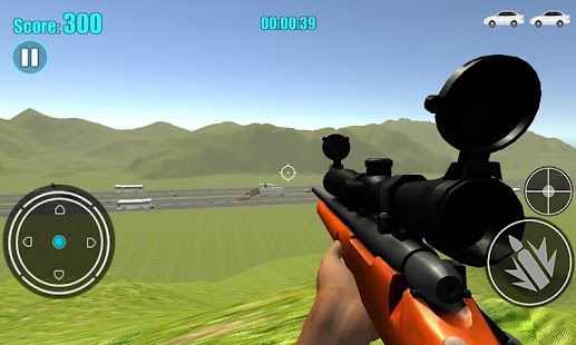 Sniper Traffic Hunter Game 3D Screenshot