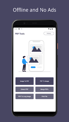Android application PDF Converter - Image to PDF screenshort