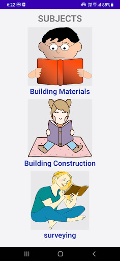 Android application Civil Engineering Basic Notes screenshort