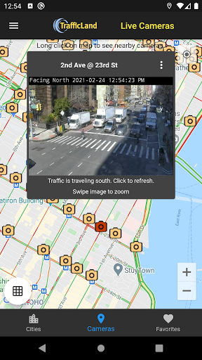 Android application TrafficLand Live Cameras screenshort