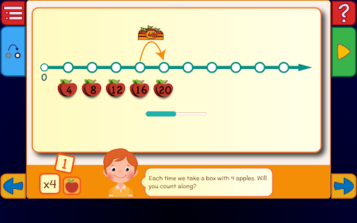 Multiplication tables & Apples screenshot 10