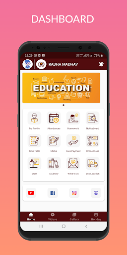 Radha Madhav Global School Screen 3