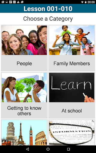 Screenshot of Learn 50 languages