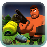 Shoot Em : Farmer vs Worms icon