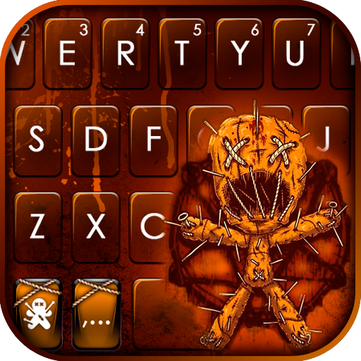 Voodoo Doll Keyboard Theme logo