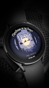 Christmas Holidays Watch Face